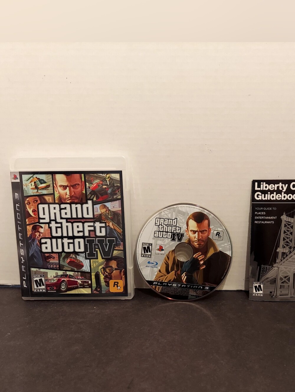 Grand Theft Auto IV GTA 4 Sony PlayStation 3, PS3 2008 GTA iv ps3 with manual